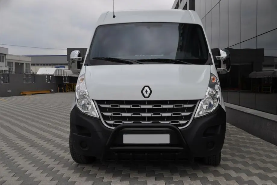 Opel Movano 2010–2021 Přední ochranný rám (bullbar) WT003 Black (nerez) Image