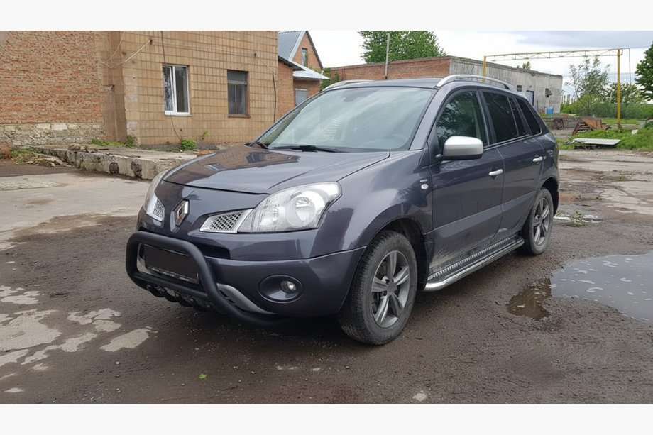 Renault Koleos 2008–2016 Přední ochranný rám (bullbar) WT003 Black (nerez) Fotografie 2