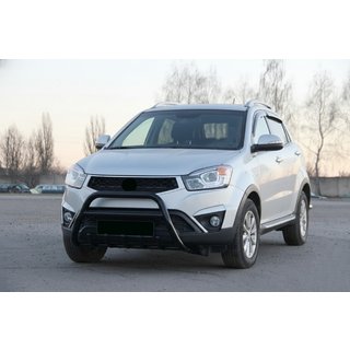 Přední ochranný rám (bullbar) WT003 Black (nerez) fotografie 3