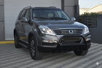 SsangYong Rexton I 2001–2017 Přední ochranný rám WT003 Black (nerez) fotografie 3
