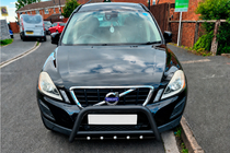 Volvo XC60 2009–2017 Přední ochranný rám WT003 Black (nerez) fotografie 2