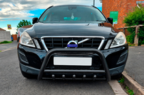 Volvo XC60 2009–2017 Přední ochranný rám WT003 Black (nerez) fotografie 3