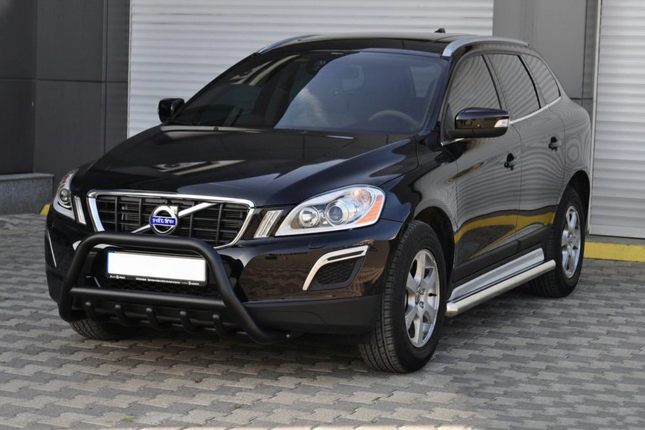 Volvo XC60 2009–2017 Přední ochranný rám WT003 Black (nerez) Image