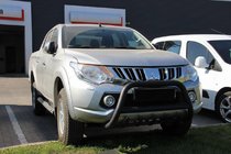 Mitsubishi L200 2015–2024 Přední ochranný rám WT003 Black (nerez) fotografie 4