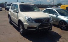 SsangYong Rexton I 2001–2017 Přední ochranný rám WT004 Black (nerez) fotografie 3
