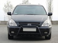 Kia Carnival 2002–2013 Přední ochranný rám WT004 Black (nerez) fotografie 1