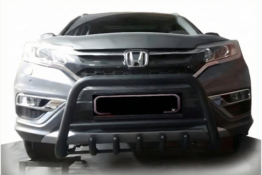 Honda CRV 2017–2022 Přední ochranný rám WT003 Black (2016-2019, nerez) Image