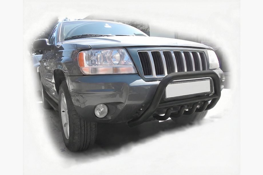Jeep Grand Cherokee WK 2004–2010 Přední ochranný rám (bullbar) WT003 Black Image