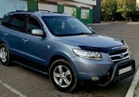 Hyundai Santa Fe 2 2006–2012 Přední ochranný rám WT004 Black (nerez) fotografie 1