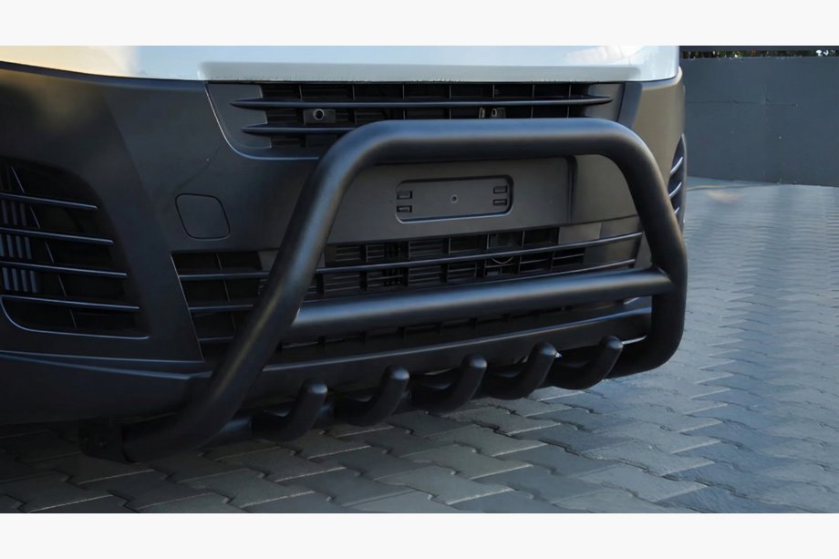 Citroen SpaceTourer 2016– Přední ochranný rám WT003 Black (nerez) Image