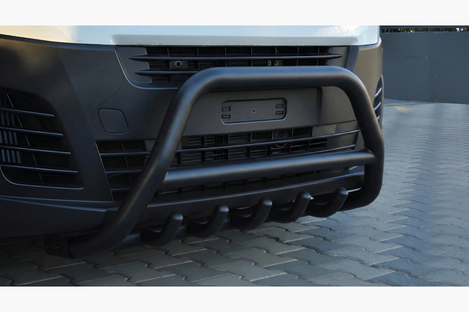 Peugeot Traveller 2017– Přední ochranný rám WT003 Black (nerez) Image