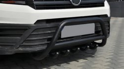 Volkswagen Crafter 2016– Přední ochranný rám WT003 Black (nerez) fotografie 1