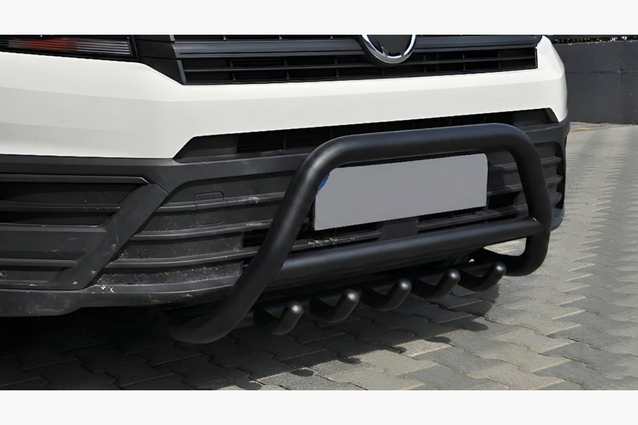 Volkswagen Crafter 2016– Přední ochranný rám WT003 Black (nerez) Image