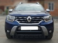 Renault Duster 2018–2024 Nerezový přední ochranný rám (bullbar) WT003 Black bez nápisu fotografie 3