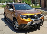 Renault Duster 2018–2024 Nerezový přední ochranný rám (bullbar) WT003 Black bez nápisu fotografie 5