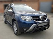 Renault Duster 2018–2024 Nerezový přední ochranný rám (bullbar) WT003 Black bez nápisu fotografie 1