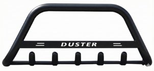 Renault Duster 2018–2024 Bullbar s nápisem WT004 Black (nerez.) fotografie 2