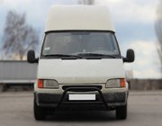 Ford Transit 1991–2000 Přední ochranný rám WT003 Black (nerez) fotografie 3