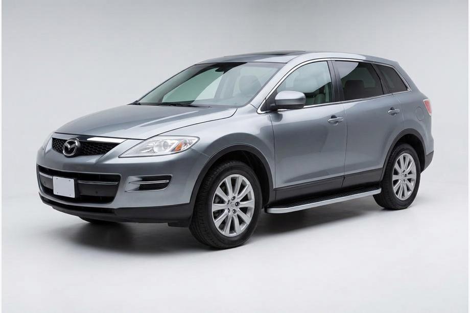 Mazda CX-9 2007–2016 Boční prahy Tayga Grey (2 ks, hliník) Image