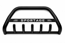 Kia Sportage 2004–2010 Přední ochranný rám WT004 Black (nerez) fotografie 1