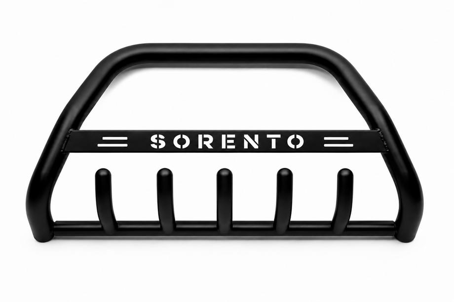 Kia Sorento III UM 2014–2020 Přední ochranný rám WT004 Black (nerez) Image