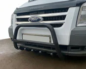 Ford Transit 2000–2014 Přední ochranný rám WT004 Black (nerez) fotografie 1