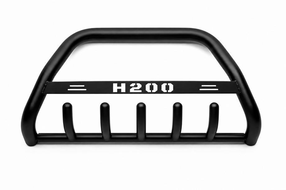 Hyundai H200, H1, Starex 1998–2007 Přední ochranný rám WT004 Black (nerez) Image
