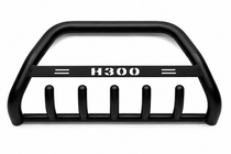 Hyundai H300, H1, Starex 2008–2020 Přední ochranný rám WT004 Black (nerez) fotografie 2