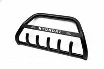 Hyundai H300, H1, Starex 2008–2020 Přední ochranný rám WT004 Black (nerez) fotografie 6