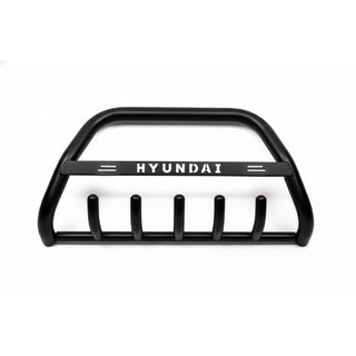 Přední ochranný rám WT004 Black (nerez) Hyundai H300, H1, Starex 2008–2020 fotografie 2