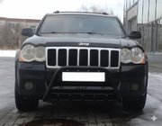 Jeep Grand Cherokee WK 2004–2010 Přední ochranný rám WT004 Black (nerez) fotografie 1