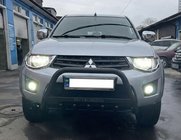 Mitsubishi L200 2006–2015 Přední ochranný rám WT004 Black (nerez) fotografie 2