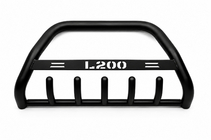 Mitsubishi L200 2015–2024 Přední ochranný rám WT004 Black (nerez) fotografie 1