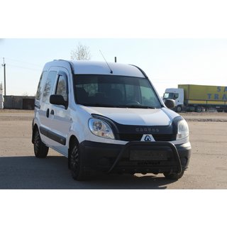 Přední ochranný rám WT004 Black (nerez) Renault Kangoo 1998–2008 fotografie 2