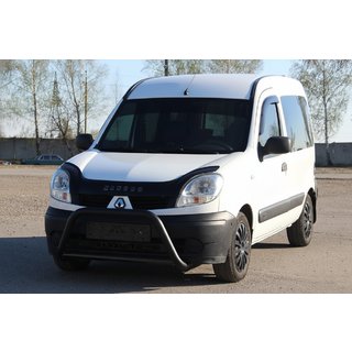 Přední ochranný rám WT004 Black (nerez) Renault Kangoo 1998–2008 fotografie 3