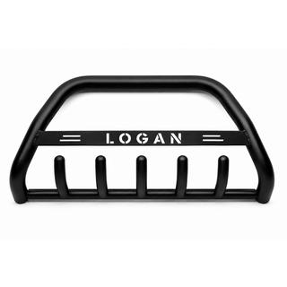 Přední ochranný rám WT004 Black (nerez) Renault Logan MCV 2013–2022