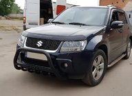 Suzuki Grand Vitara 2005–2017 Přední ochranný rám WT004 Black (nerez) fotografie 1