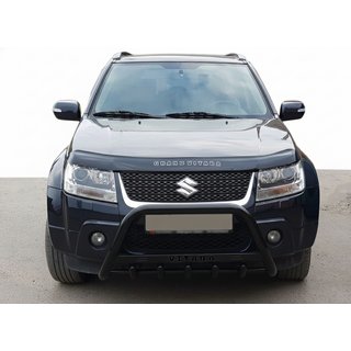 Přední ochranný rám WT004 Black (nerez) Suzuki Grand Vitara 2005–2017 fotografie 3