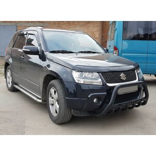 Přední ochranný rám WT004 Black (nerez) Suzuki Grand Vitara 2005–2017 fotografie 4