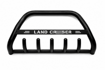 Toyota Land Cruiser Prado 150 2009–2023 Přední ochranný rám WT004 Black (nerez) fotografie 1