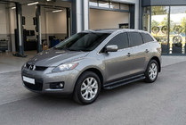 Mazda CX-7 2006–2012 Boční prahy Allmond Black (2 ks, hliník) fotografie 1