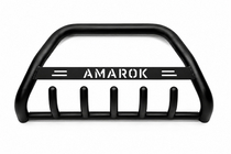 Volkswagen Amarok 2010–2022 Přední ochranný rám WT004 Black (nerez) fotografie 1