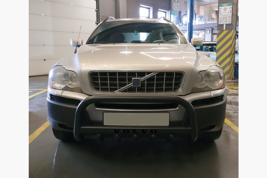 Volvo XC90 2002–2014 Přední ochranný rám WT004 Black (nerez) Image