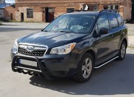 Subaru Forester 2013–2018 Přední ochranný rám WT003 Black (nerez) fotografie 1