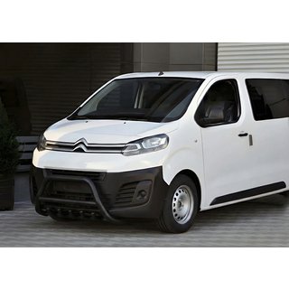 Přední ochranný rám WT003 Black (nerez) Opel Vivaro 2019– fotografie 3
