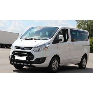 Přední ochranný rám WT003 Black (nerez) Ford Custom 2013–2022 fotografie 1