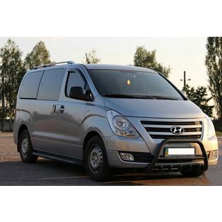 Přední ochranný rám WT003 Black (nerez) Hyundai H300, H1, Starex 2008–2020 fotografie 4