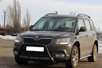 Skoda Yeti 2009–2017 Přední ochranný rám WT003 Black (nerez) fotografie 4
