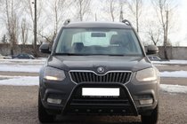 Skoda Yeti 2009–2017 Přední ochranný rám WT003 Black (nerez) fotografie 3