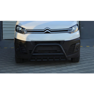 Přední ochranný rám WT003 Black (nerez) Fiat Scudo 2022– fotografie 4